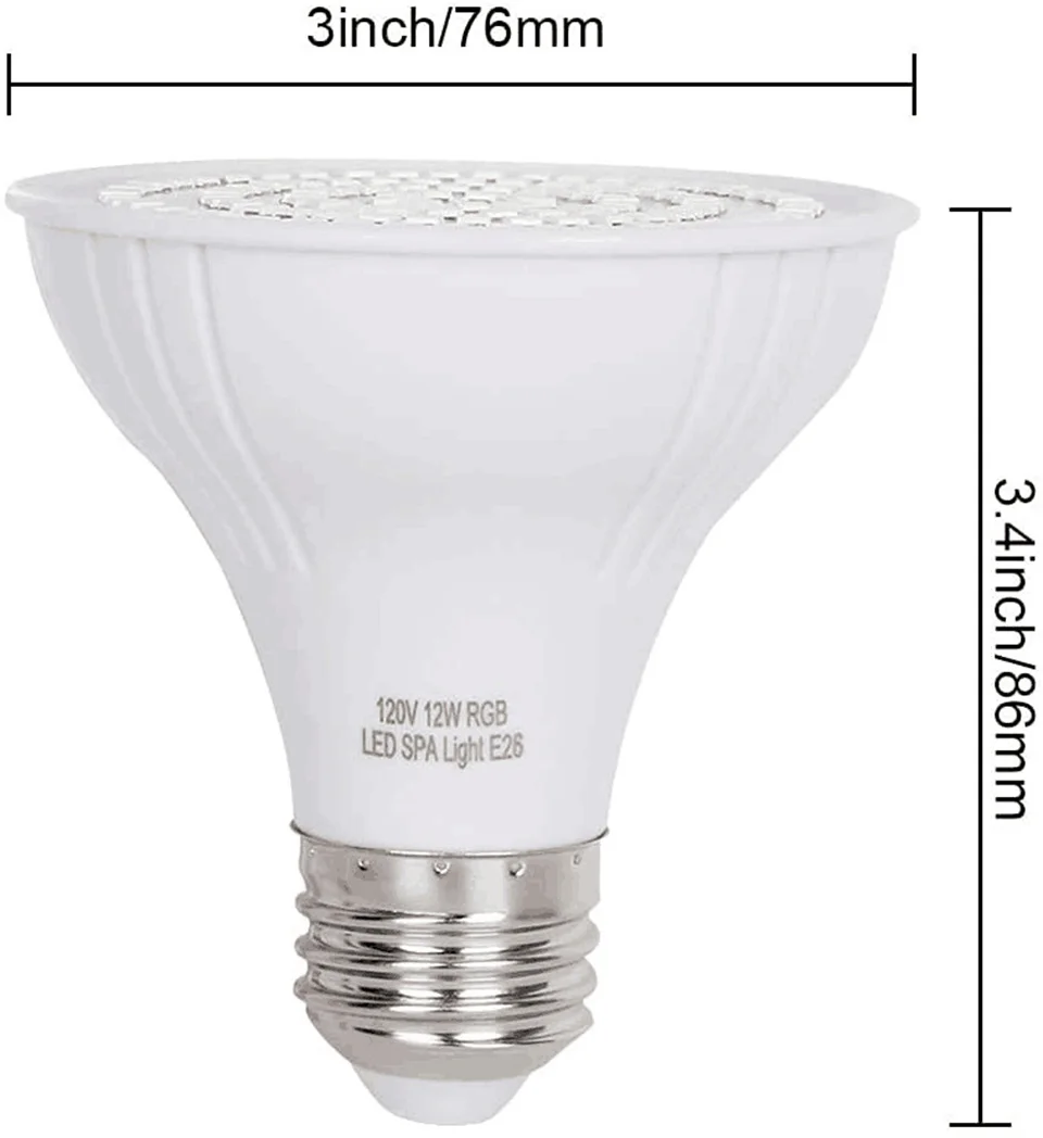 Lumière de piscine LED E27 E26 - Xy Spa & Wellness George Town Reviews avis et prix