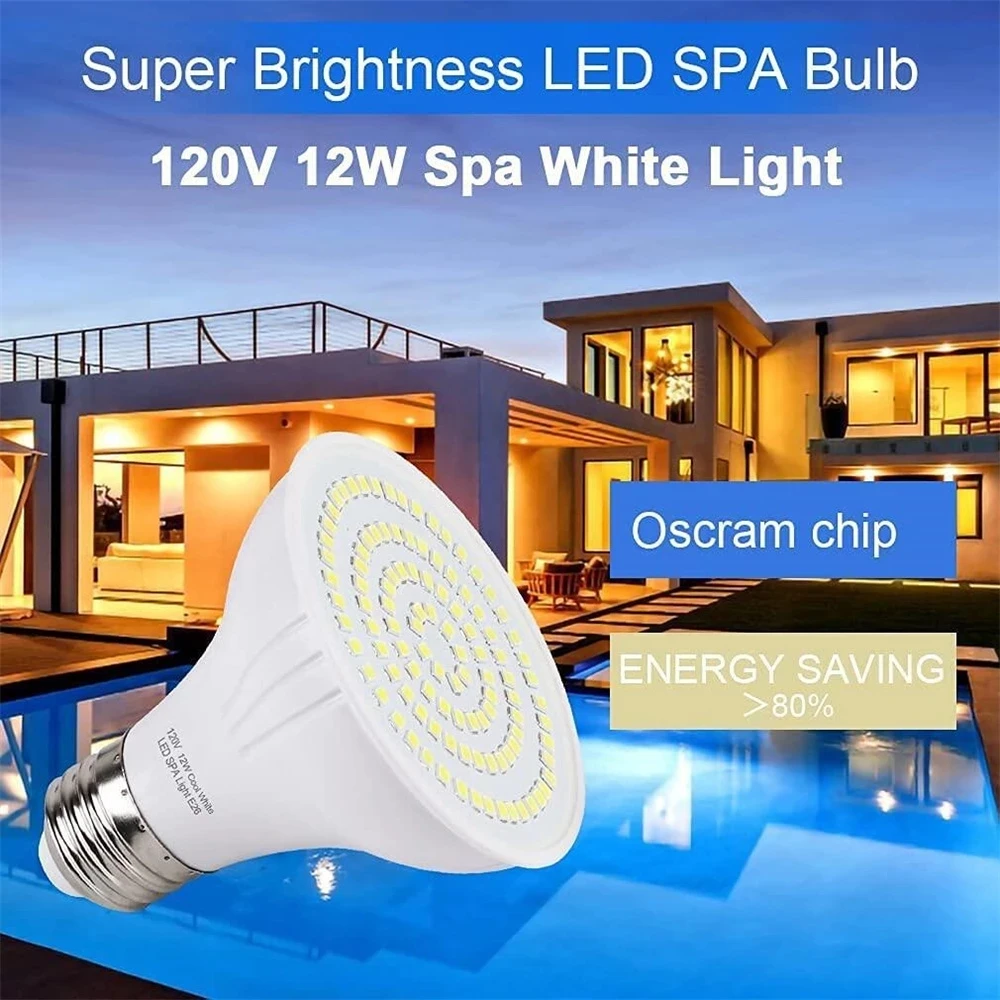 Lumière de piscine LED E27 E26 - Xy Spa & Wellness George Town Reviews avis et prix